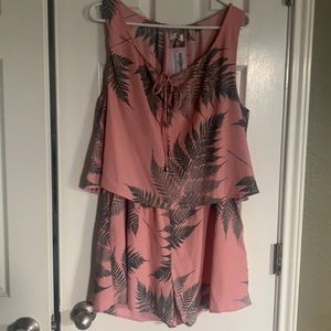 NWT Rose pink romper. Absolutely beautiful.